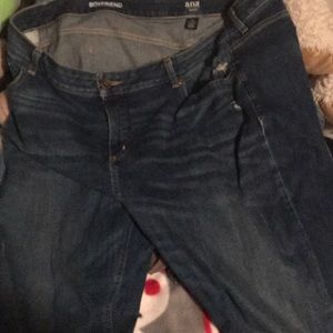 Ripped Boyfriend Jeans